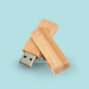 “SQUARE-LINK” Bamboo Flash Drive-แฟลชไดรฟ์ไม้ไผ่ รุ่น Square-Link